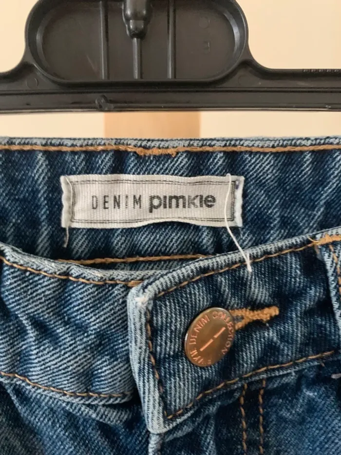 Short en jean destroy Pimkie – Taille 34 🌿 - photo numéro 4