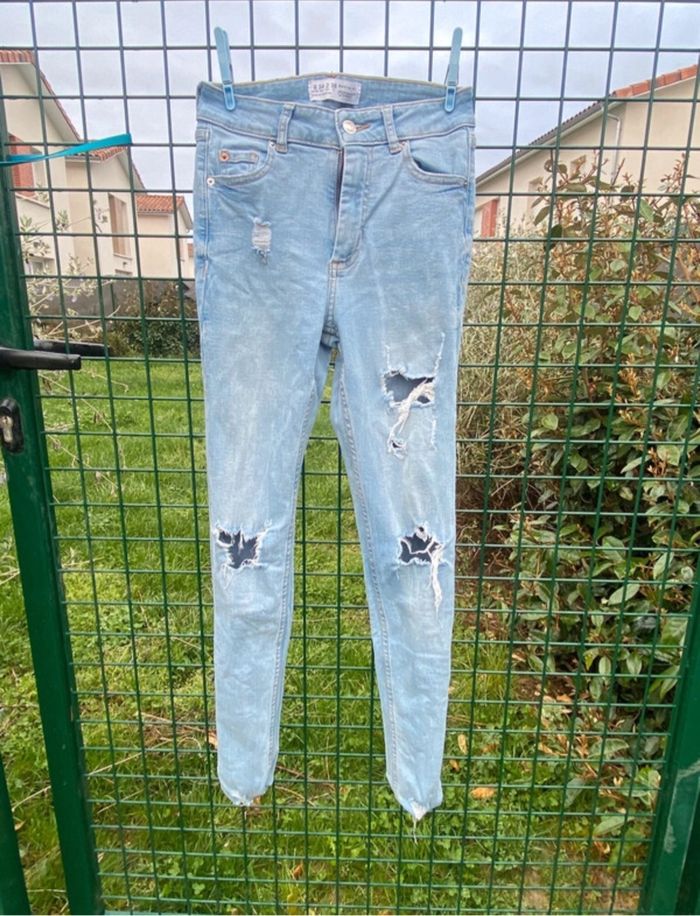 Jeans trouée