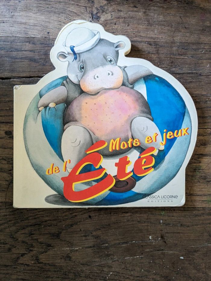 Livre Mots et jeux de l'été