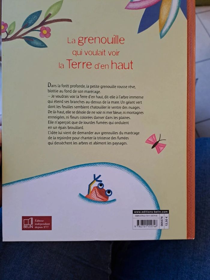 La grenouille qui voulait voir la Terre d en haut - photo numéro 3