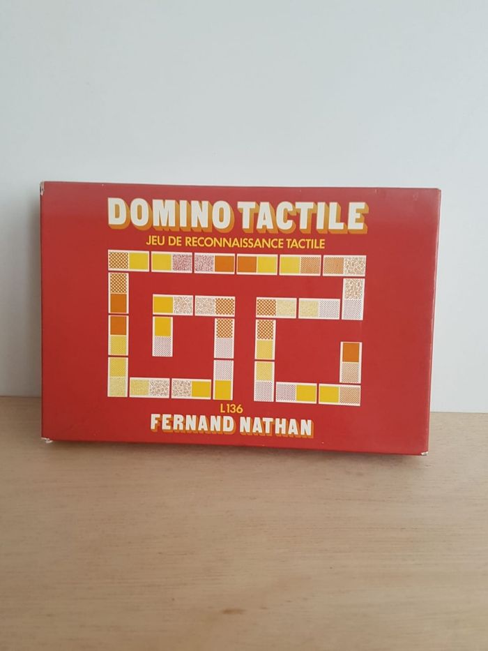 Fernand Nathan Domino tactile 1 jeu de reconnaissance tactile - photo numéro 3