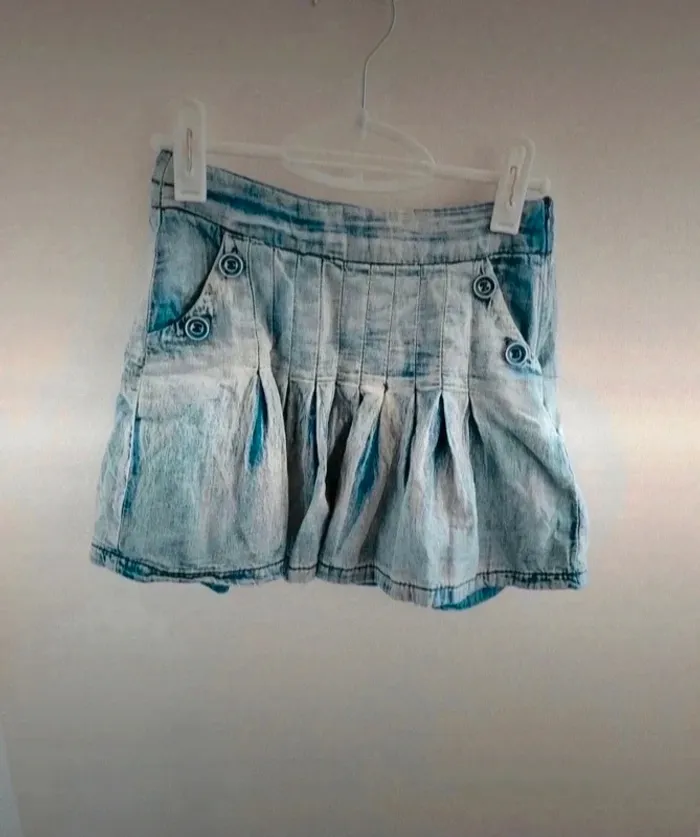 Jupe légère jeans