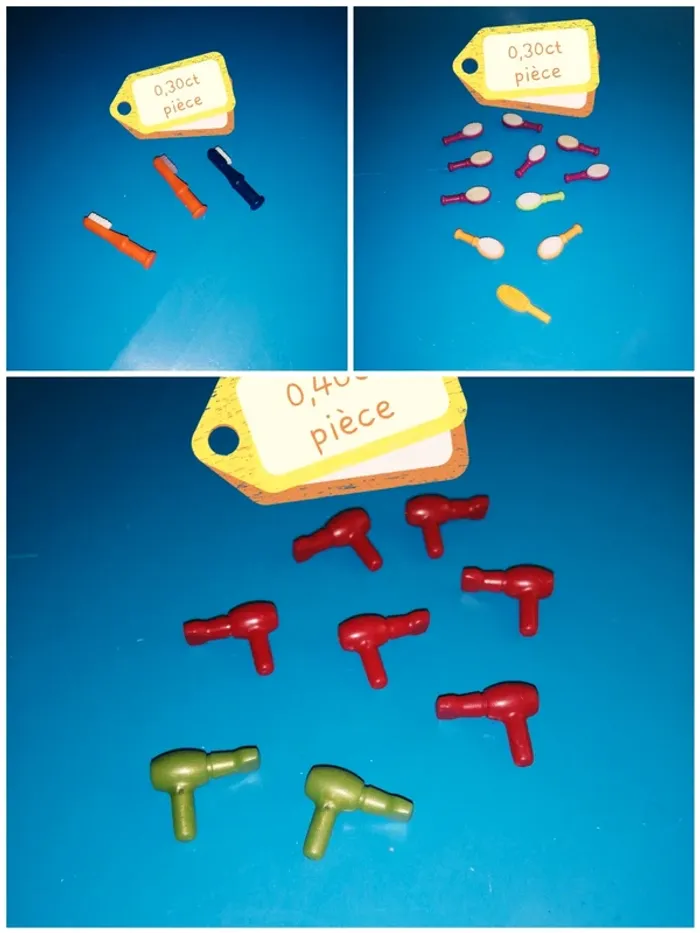 Thème* accessoire / brosse à dents - sèche cheveux - brosse