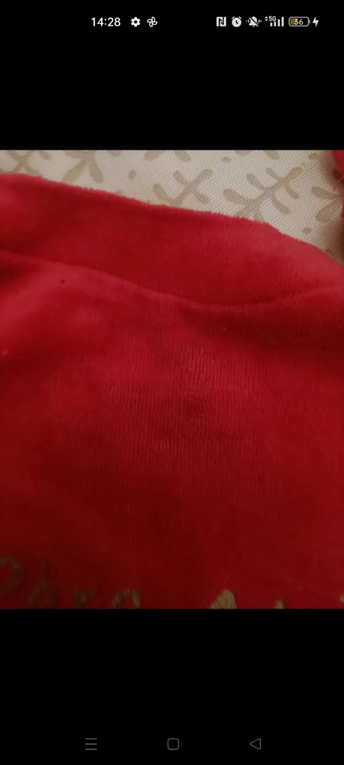 Pyjama de Noël rouge – 12 mois / 74 cm 🎅❤️ - photo numéro 2