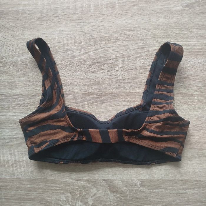 Brassière zébrée marron noir | Accessorize | Taille 38 - photo numéro 2