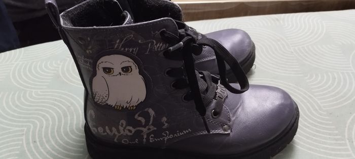 Bottines enfant avec motif Edwige