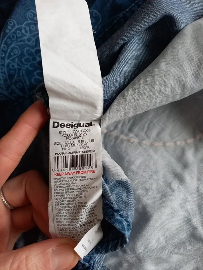 Chemise en jeans Desigual 11 ans - photo numéro 6