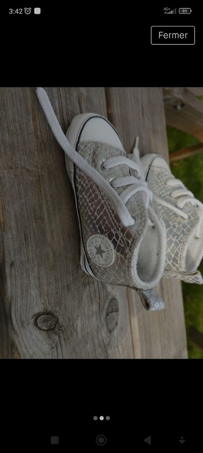 Converse bébé fille - photo numéro 2