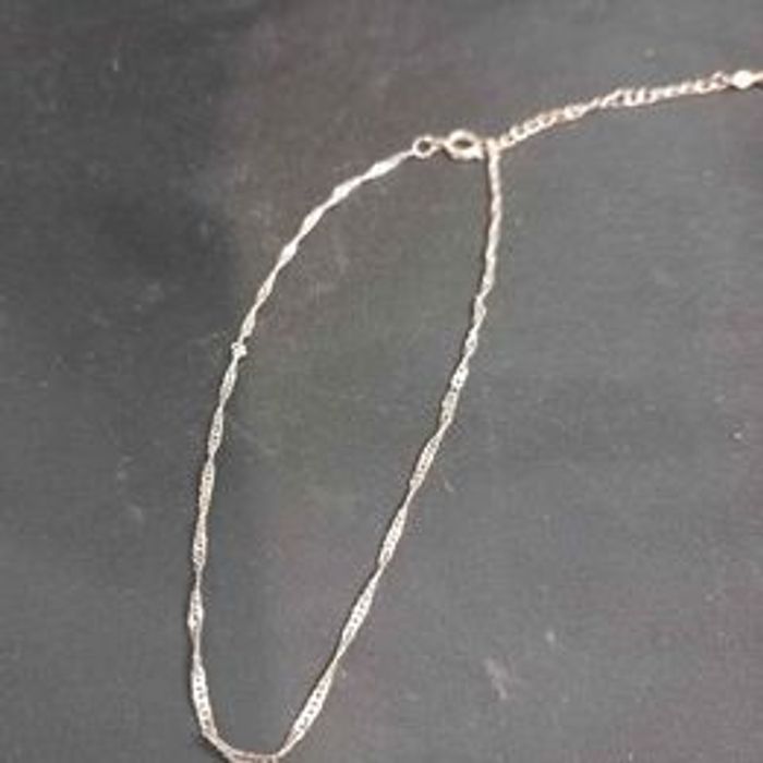 Bracelet fin argenté - photo numéro 3