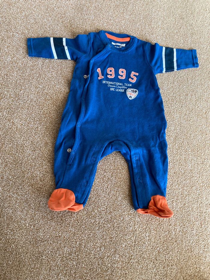 Grenouillère bébé garçon