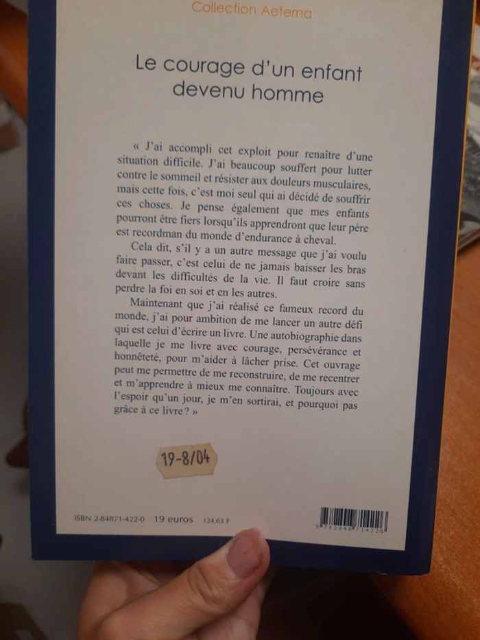 Livre extraordinaire le courage d'un enfant devenu homme - photo numéro 11