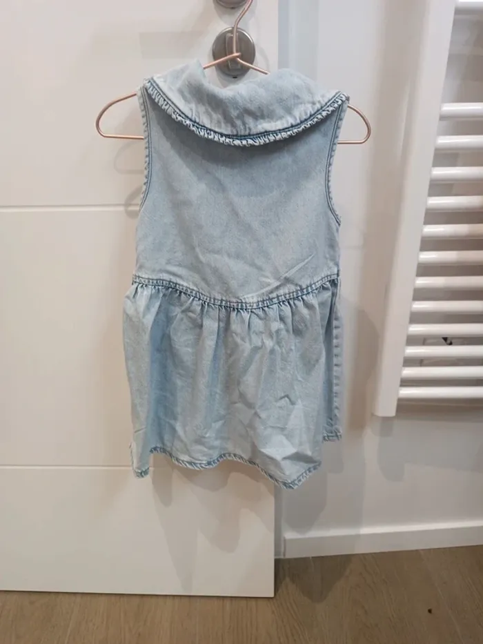 Robe jeans zara - photo numéro 4