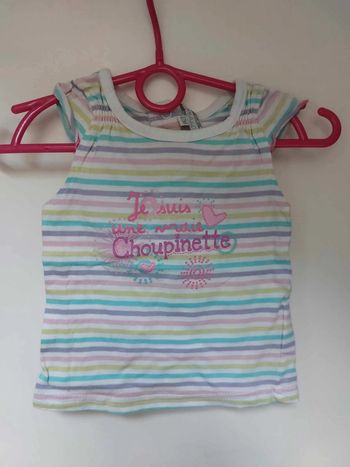 haut rayure je suis une vrai choupinette