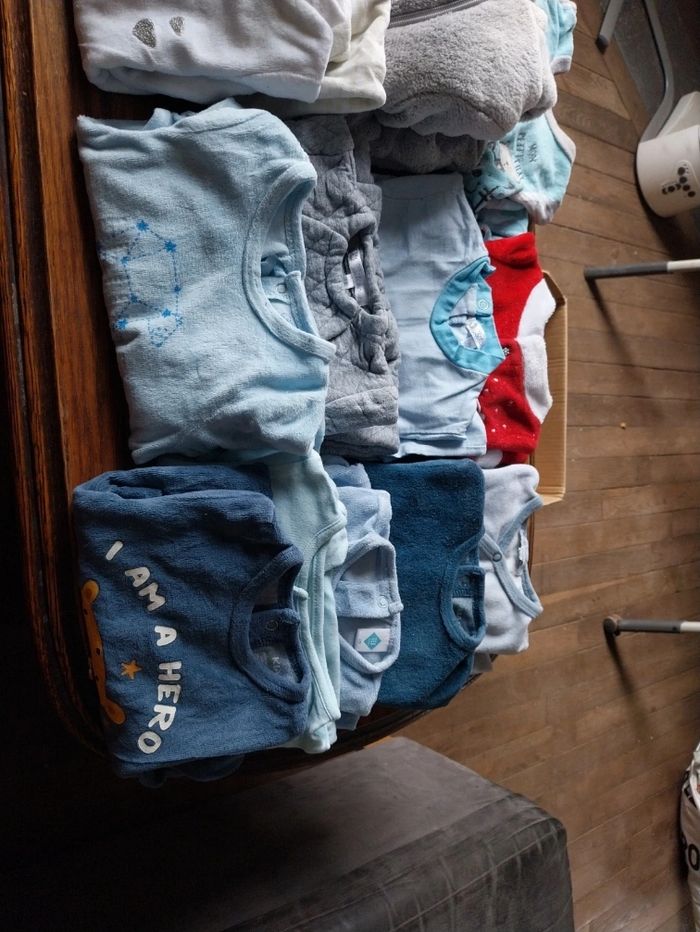 Lot de pyjamas bébé garçon - photo numéro 3