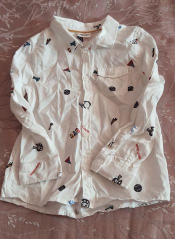 Chemise tape à l oeil 3 ans