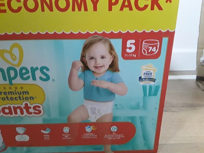 Couches pampers Pants Premium protection taille 5 - photo numéro 2