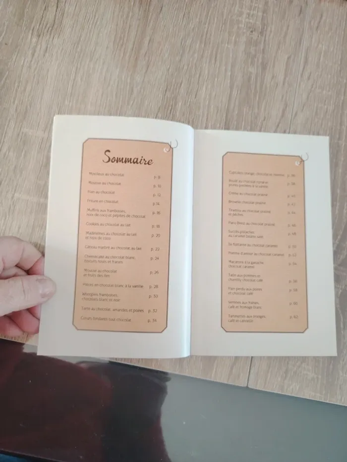 Lot 3 livres recettes tout chocolats + cadeau - photo numéro 9