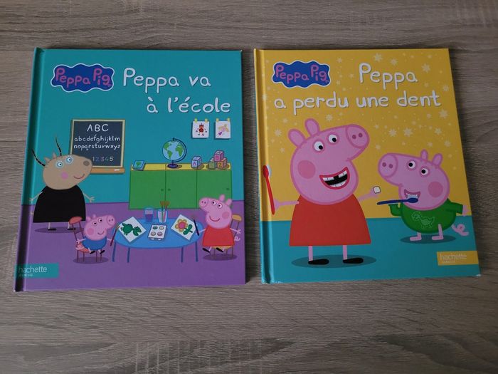 Lot de 2 livres Peppa Pig