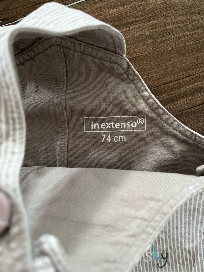 Salopette short bébé garçon - photo numéro 2