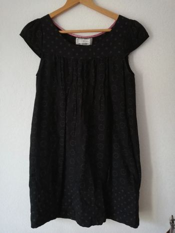Robe été Cache-cache noire à motifs gris. 38?