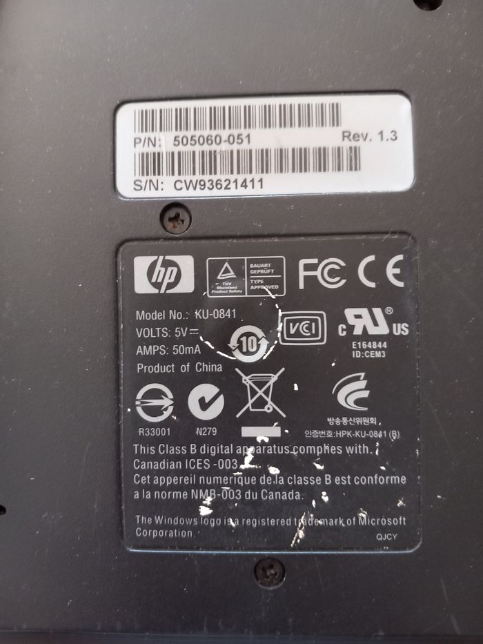 Clavier hp - photo numéro 4