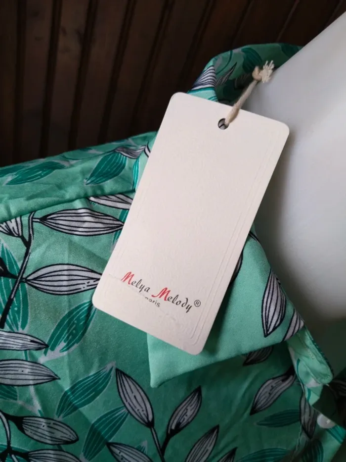 Magnifique blouse chemise femme marque Melya Melody taille 52/54 - photo numéro 7