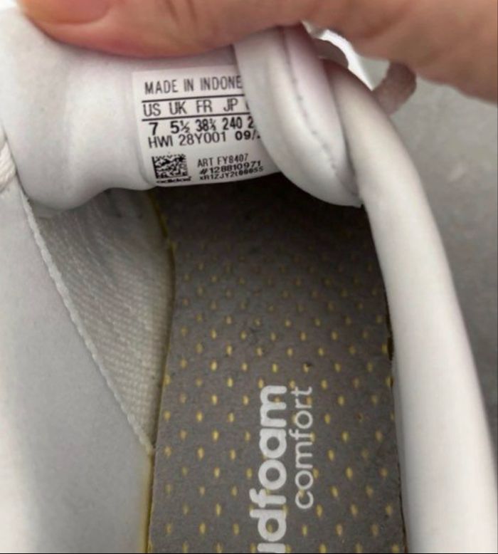 Baskets adidas femme courtpoint 38 2/3 - photo numéro 4