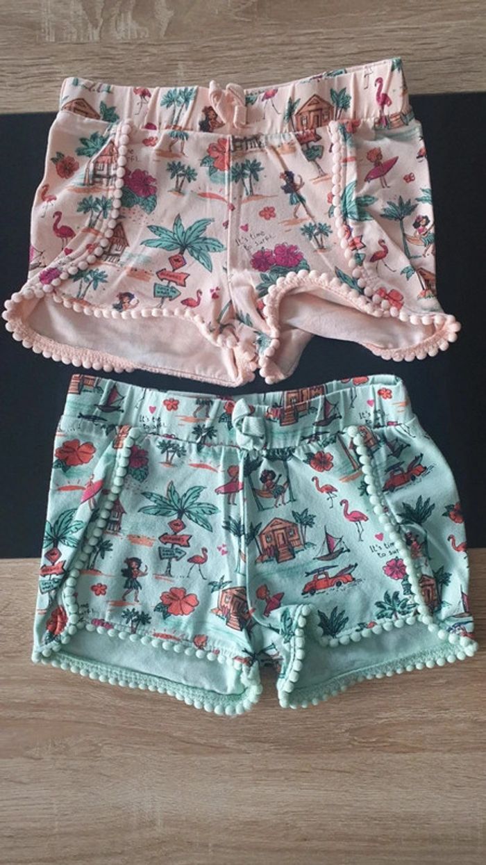 Lot de 2 short 98 cm