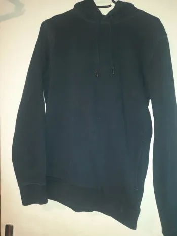 Sweat-shirt bleu marine S