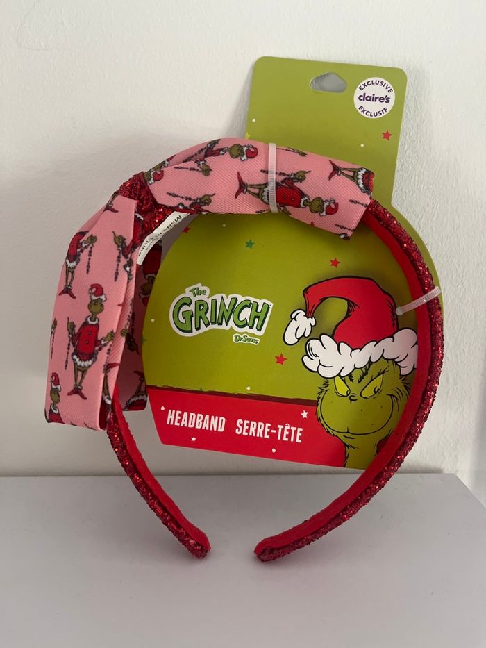 Serre tête de Noël LE GRINCH