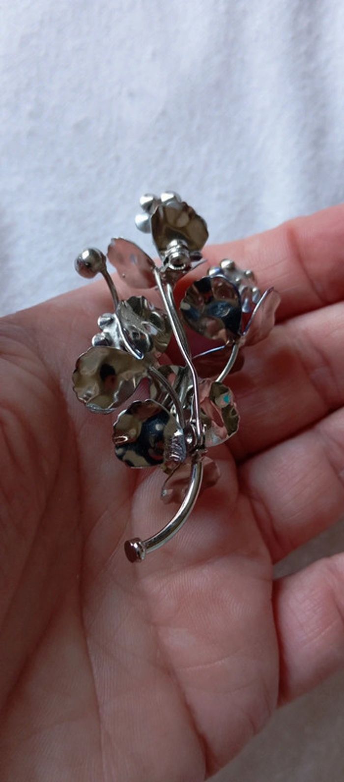 Jolie broche fleur - photo numéro 5