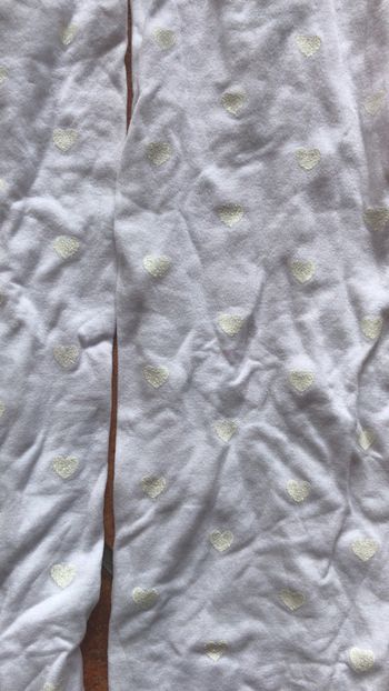 Lot de 2 collants taille 11/12 avec cœurs