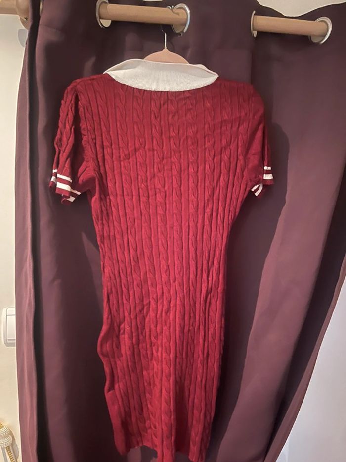 Robe bordeaux style « American College » - photo numéro 4