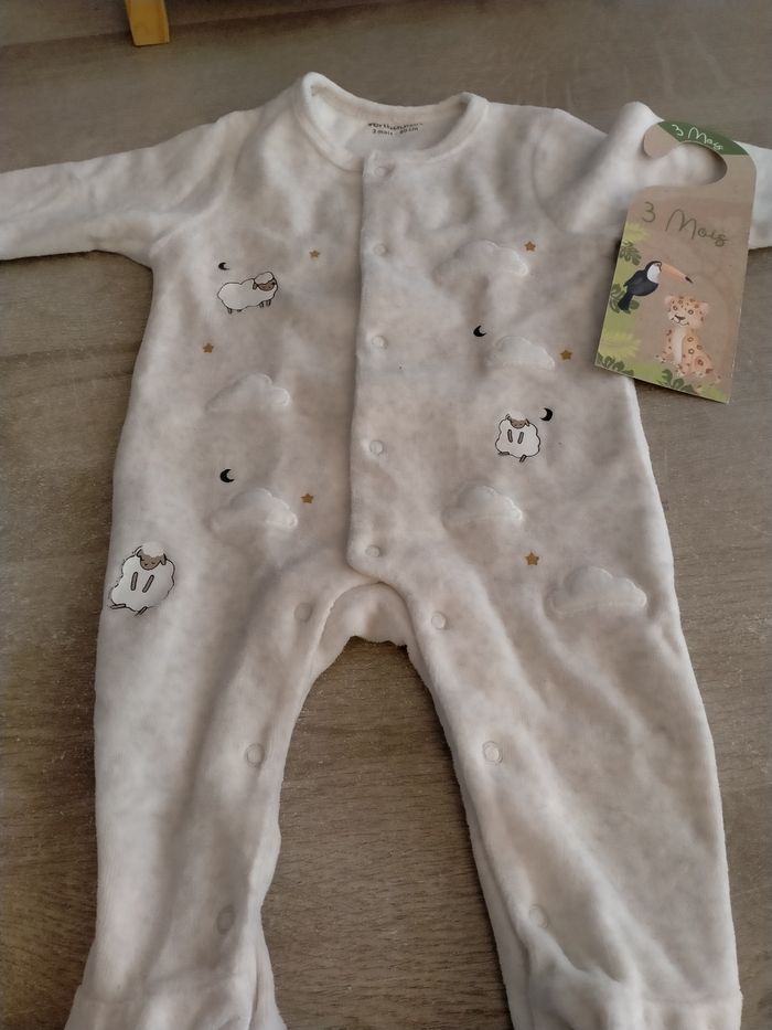 Pyjama beige Verbaudet