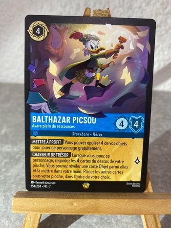 Carte Lorcana Balthazar Picsou 154