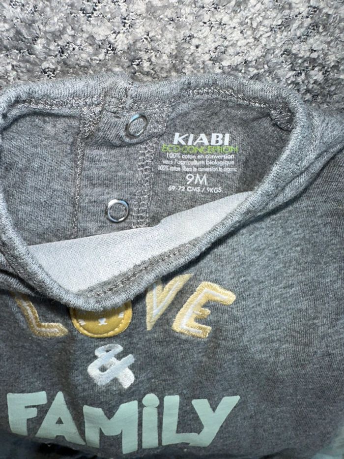 Lot de 2 pyjamas/grenouillère Kiabi - photo numéro 3