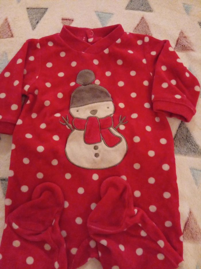 Pyjama bonhomme de neige - photo numéro 3