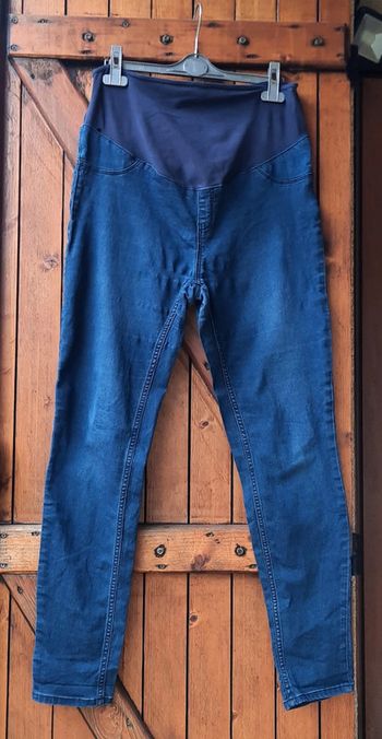 Jegging bleu grossesse Kiabi, 40
