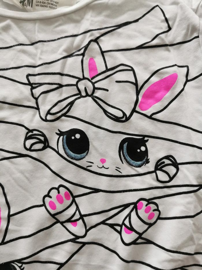 Tee-shirt H&M T8/10 ans - photo numéro 3