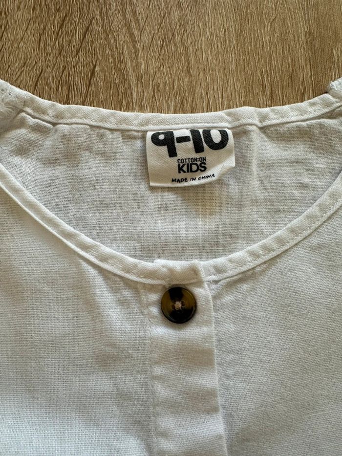 T-shirt blanc Lin - photo numéro 2