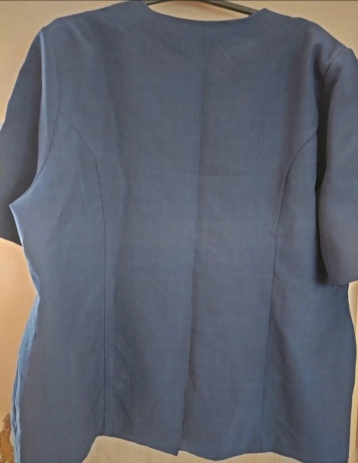 Veste blazer légère vintage 50 - photo numéro 2