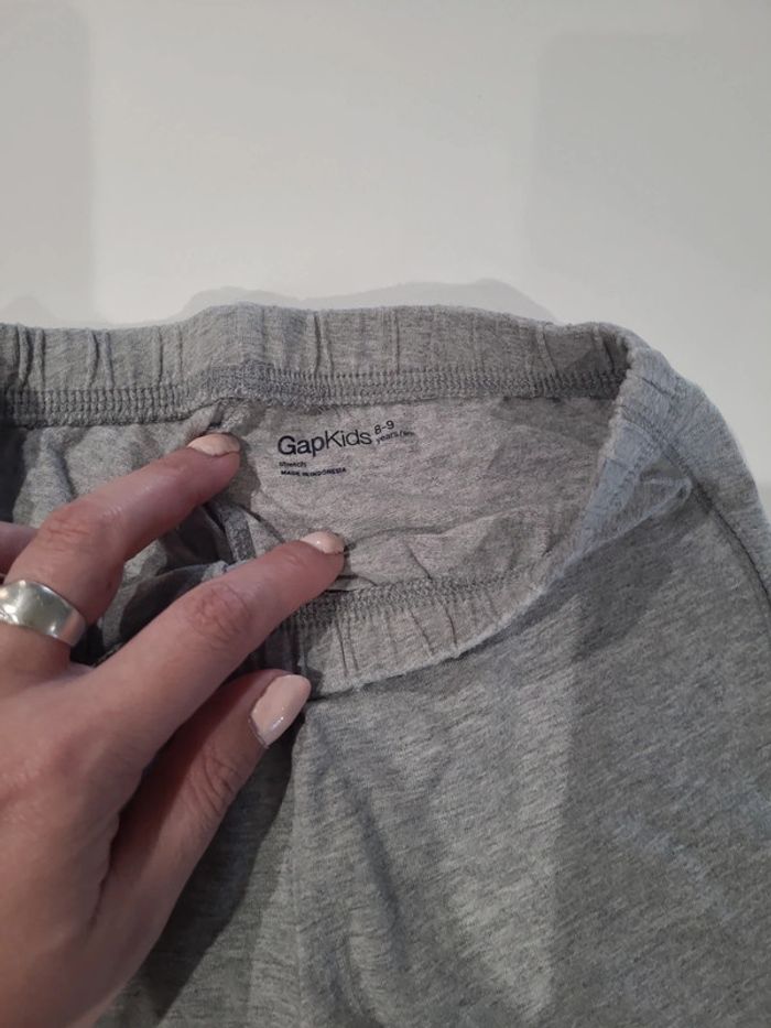 Leggings gris, taille 8 ans - photo numéro 3