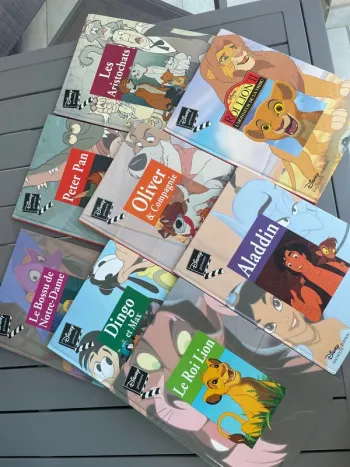 Lot de 8 Disney Hachette édition des années 90