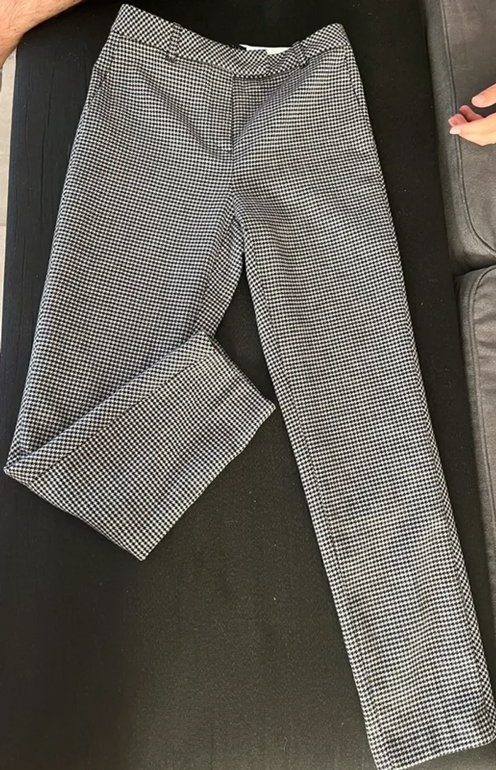 Pantalon pied-de-poule Caroll