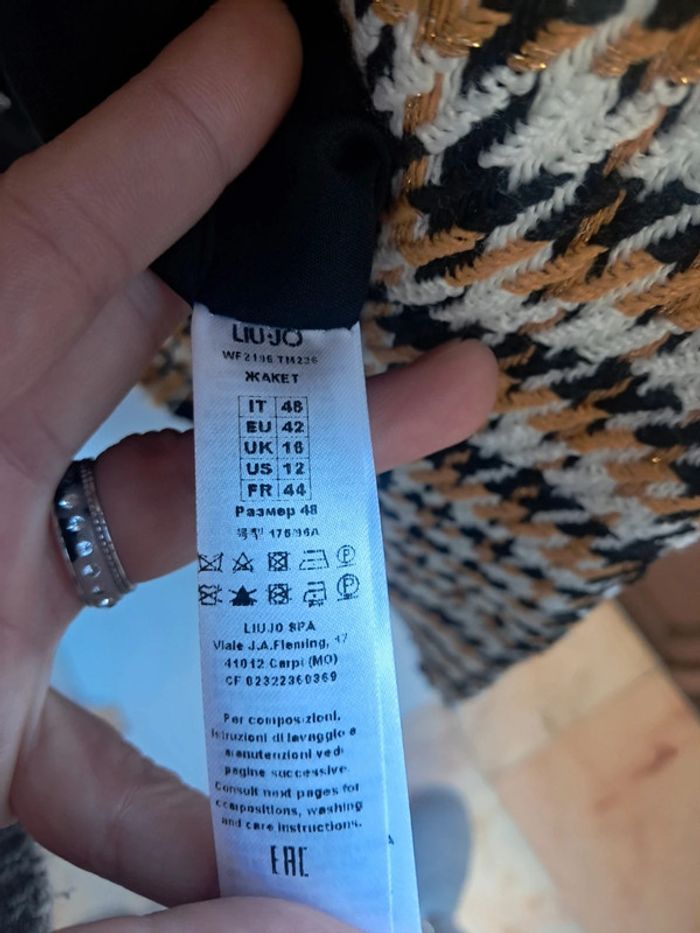 Liu Jo veste blazer épais T.42 neuf - photo numéro 13