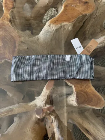 Haut de maillot de bain Etam argenté bandeau