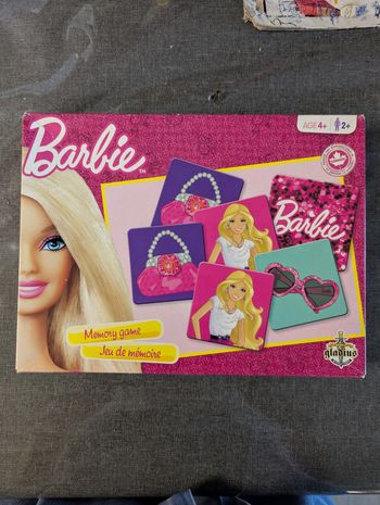 Jeu memory barbie