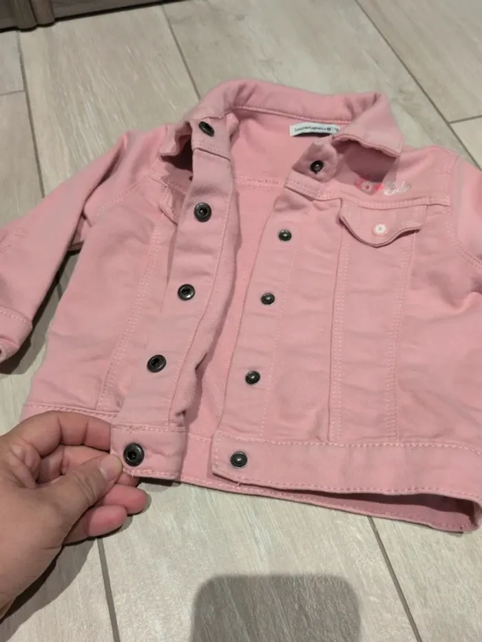 Veste rose Lulu castagnette 18 mois - photo numéro 4