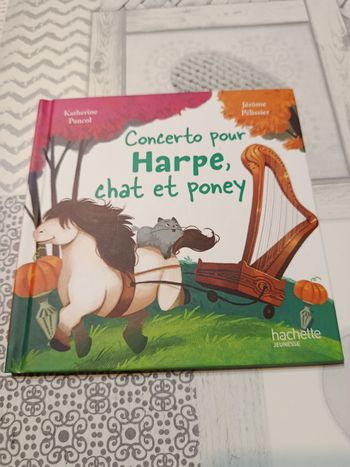 Livre "Concerto pour Harpe, chat et poney"