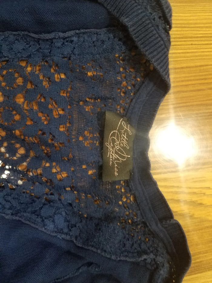 Gilet bleu - photo numéro 4
